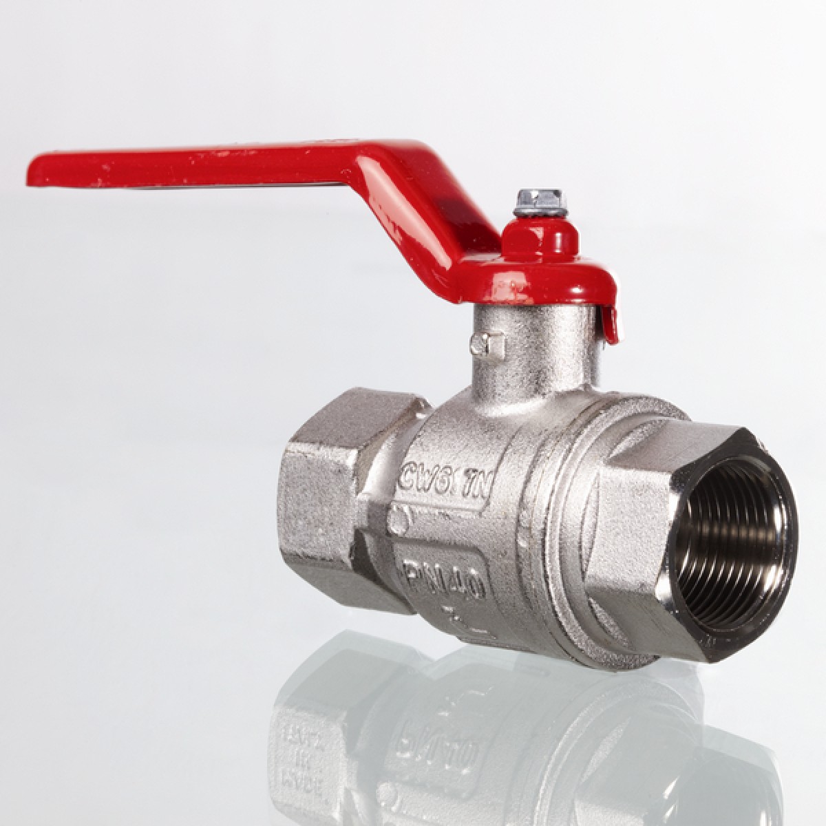 BKN ND 2-way ball valve in low pressure design